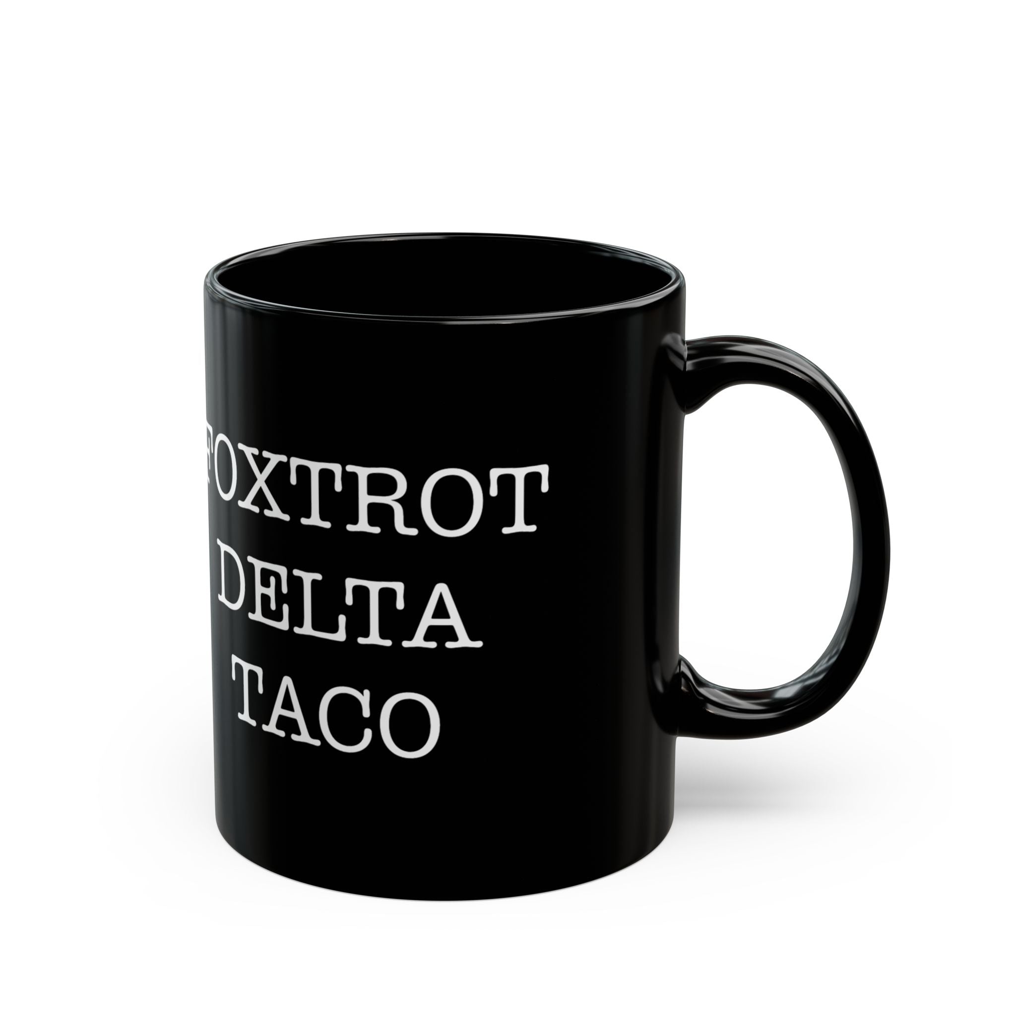 Foxtrot Delta Taco Mug - Anti Trump Anti MAGA merch - Subtle Anti Trump Merch - Political Satire - Gift For Activists - TACO Trump