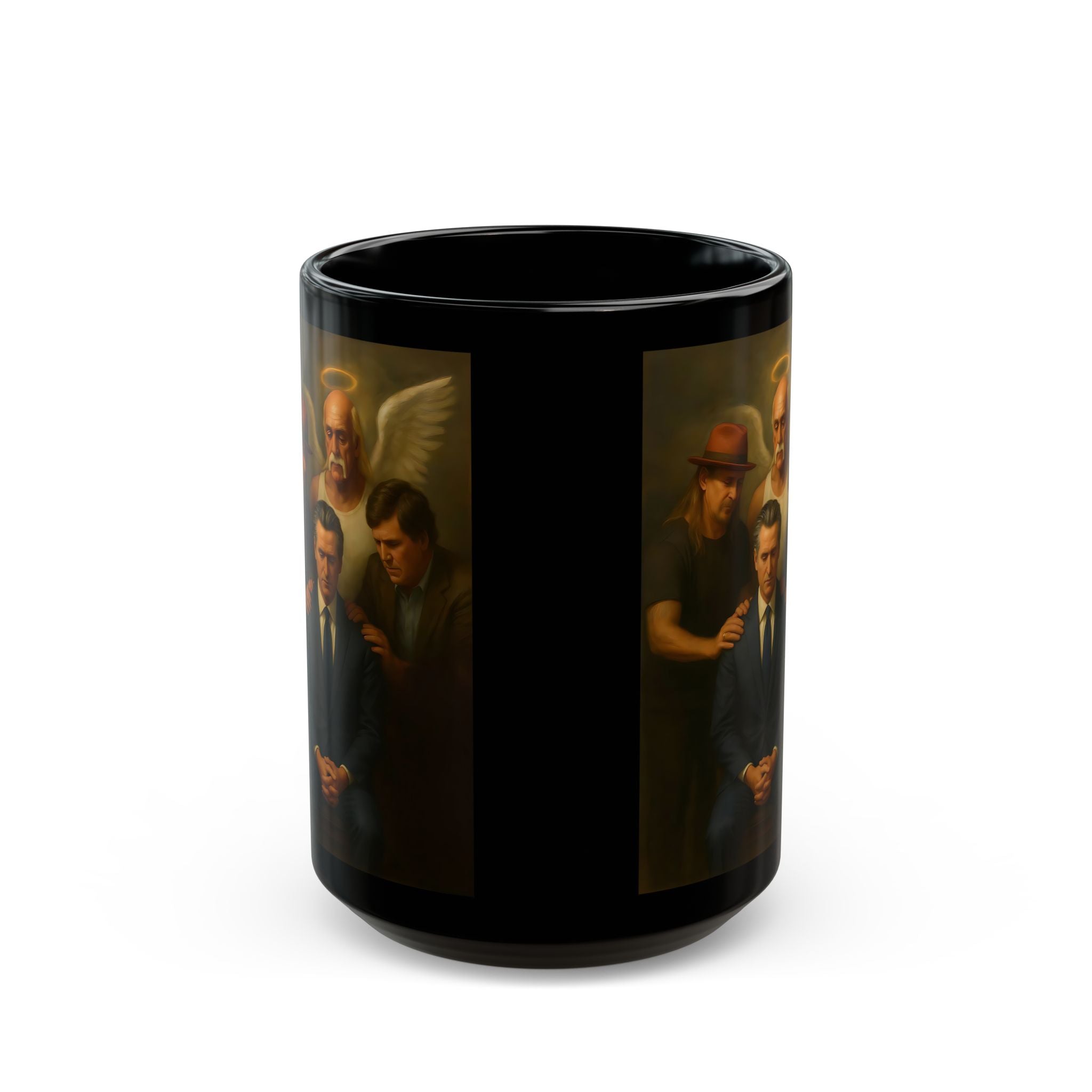 Gavin Newsom Meme Mug - Subtle Anti Trump - Hulk Hogan - Tucker Carlson - Kid Rock - Political Satire Mug - Democrat Gift
