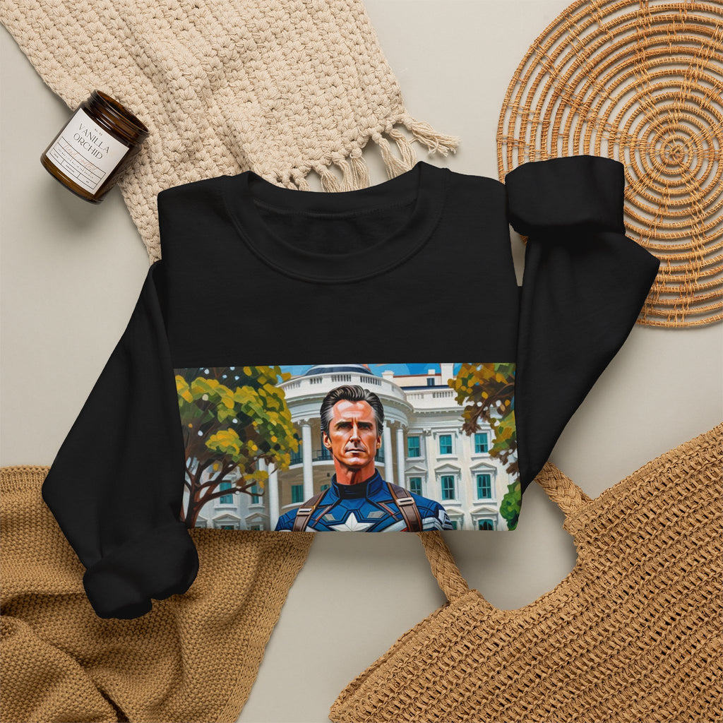 Gavin Newsom Sweater - Make America Gavin Again - Political Satire - Anti MAGA Sweater