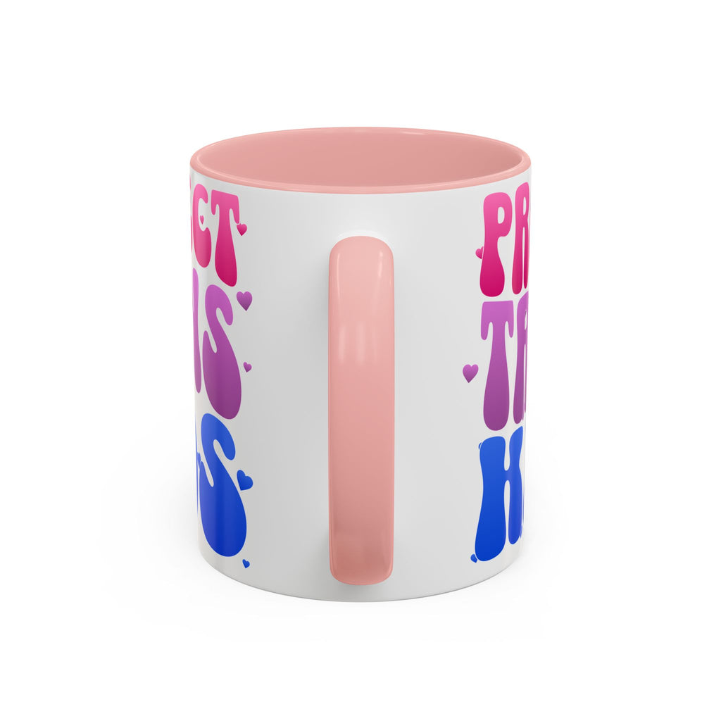 Protect Trans Kids Mug - Transgender Pride Merch - Activist Gift - Social Justice Merch - Anti Trump Mug