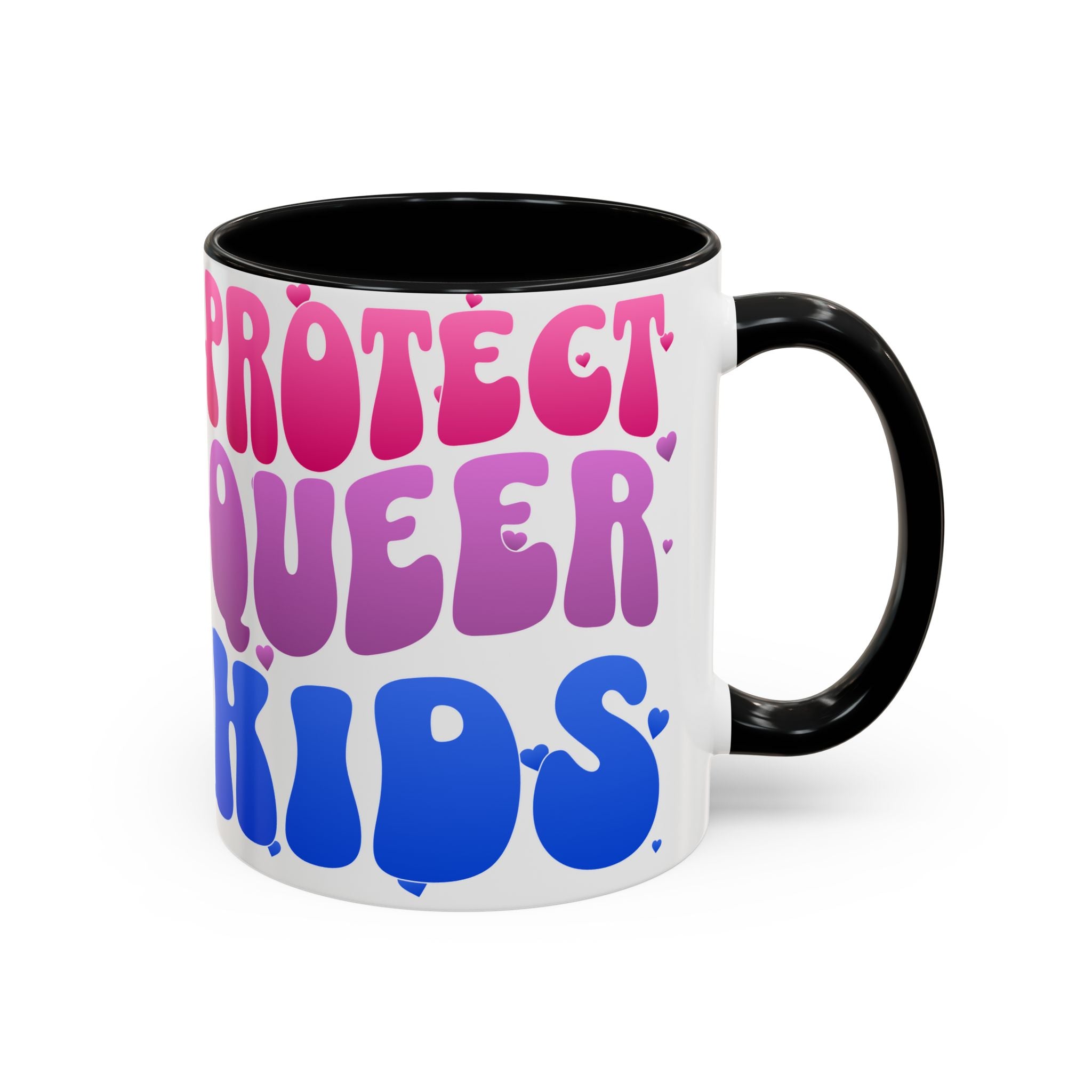 Protect Queer Kids Mug - Trans Ally - Social Justice Mug - LGBTQ Pride Merch - Activist Gift - Queer Pride