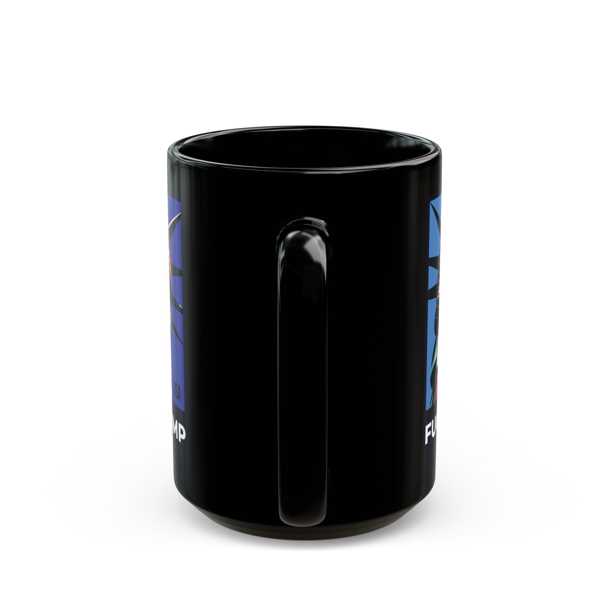 Fuck Trump Mug - Statue Of Liberty - Anti Trumpism -Political Protest Merch - Democrat Gift