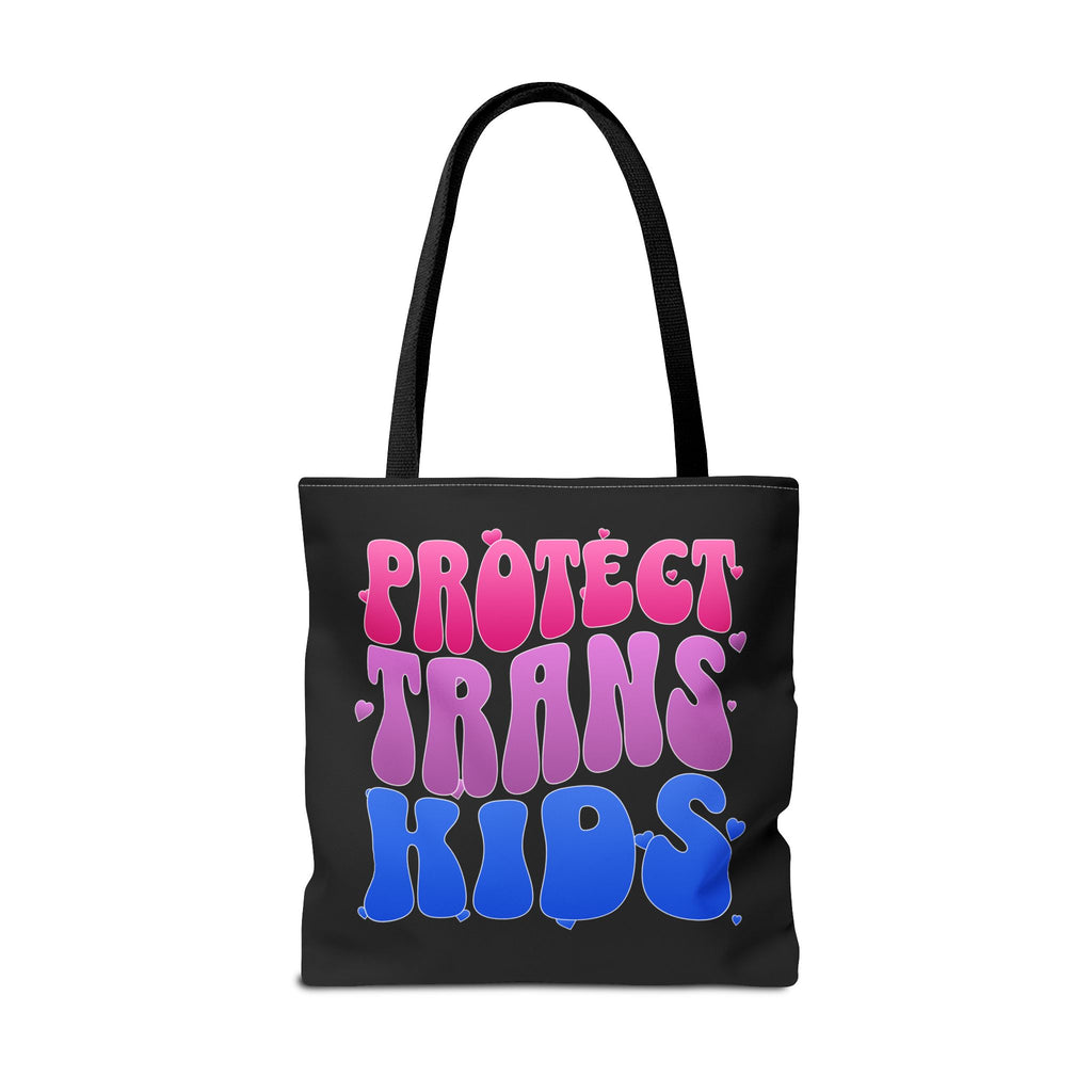 Protect Trans Kids Tote Bag - LGBTQ Ally Merch - Trans Pride Bag - Pride Festival Tote