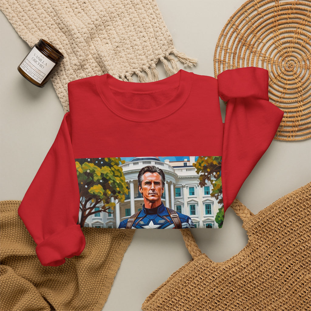 Gavin Newsom Sweater - Make America Gavin Again - Political Satire - Anti MAGA Sweater