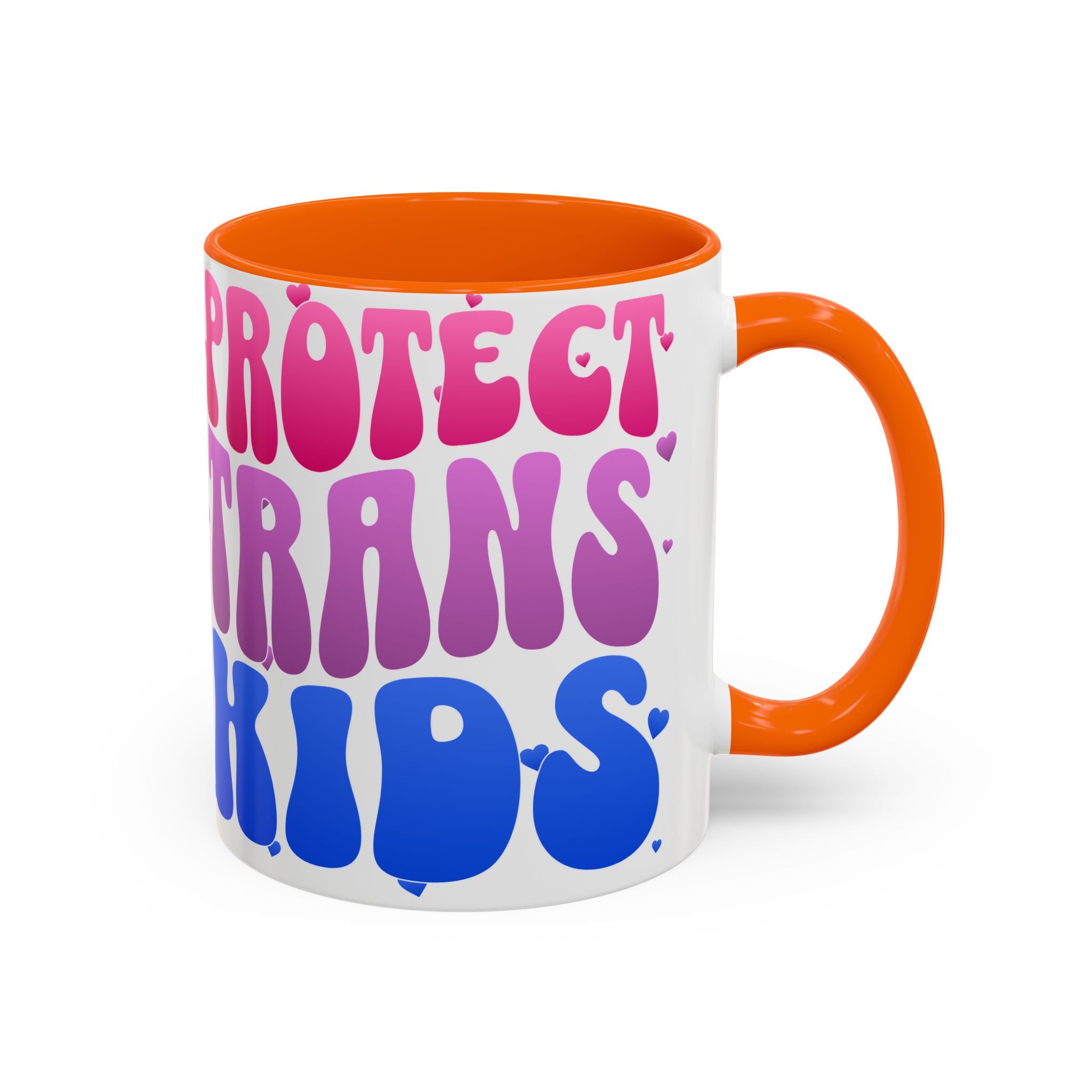 Protect Trans Kids Mug - Transgender Pride Merch - Activist Gift - Social Justice Merch - Anti Trump Mug