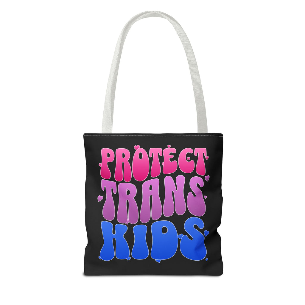 Protect Trans Kids Tote Bag - LGBTQ Ally Merch - Trans Pride Bag - Pride Festival Tote