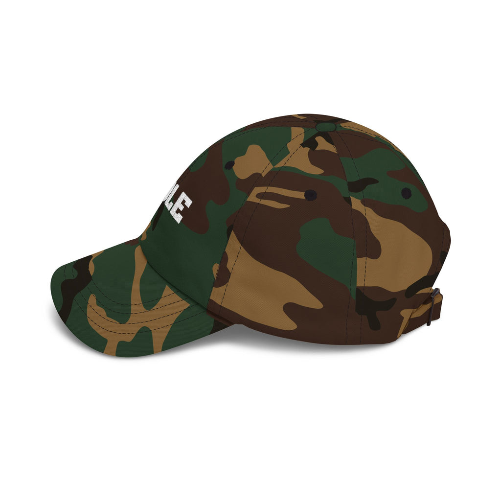 Classic Dad Cap with 'HOLE' Text - Trendy Cap for Dads, Casual Outfit, Gift for Father's Day, Summer Accessory, Everyday Style