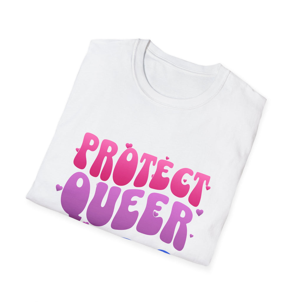Protect Queer Kids Shirt - LGBTQ Shirt - Non Binary Pride - Trans Ally Tee - Activist Gift