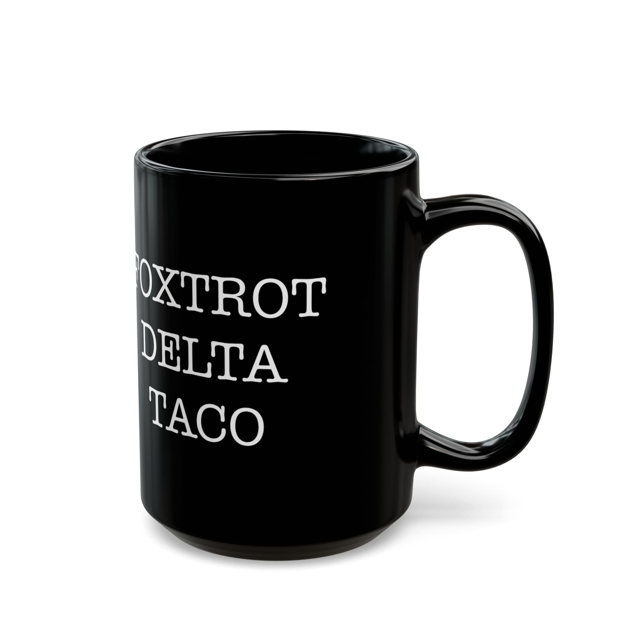 Foxtrot Delta Taco Mug - Anti Trump Anti MAGA merch - Subtle Anti Trump Merch - Political Satire - Gift For Activists - TACO Trump