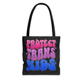 Protect Trans Kids Tote Bag - LGBTQ Ally Merch - Trans Pride Bag - Pride Festival Tote