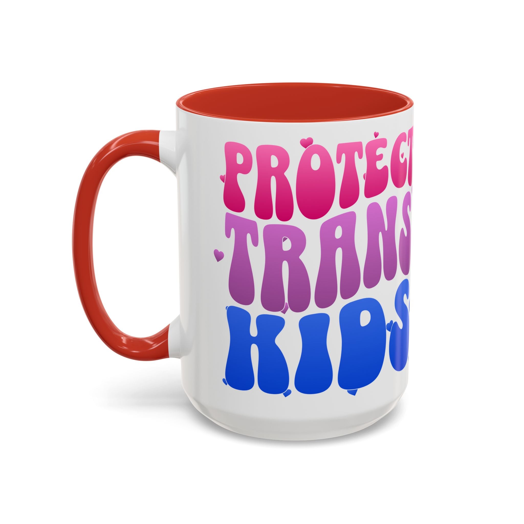 Protect Trans Kids Mug - Transgender Pride Merch - Activist Gift - Social Justice Merch - Anti Trump Mug