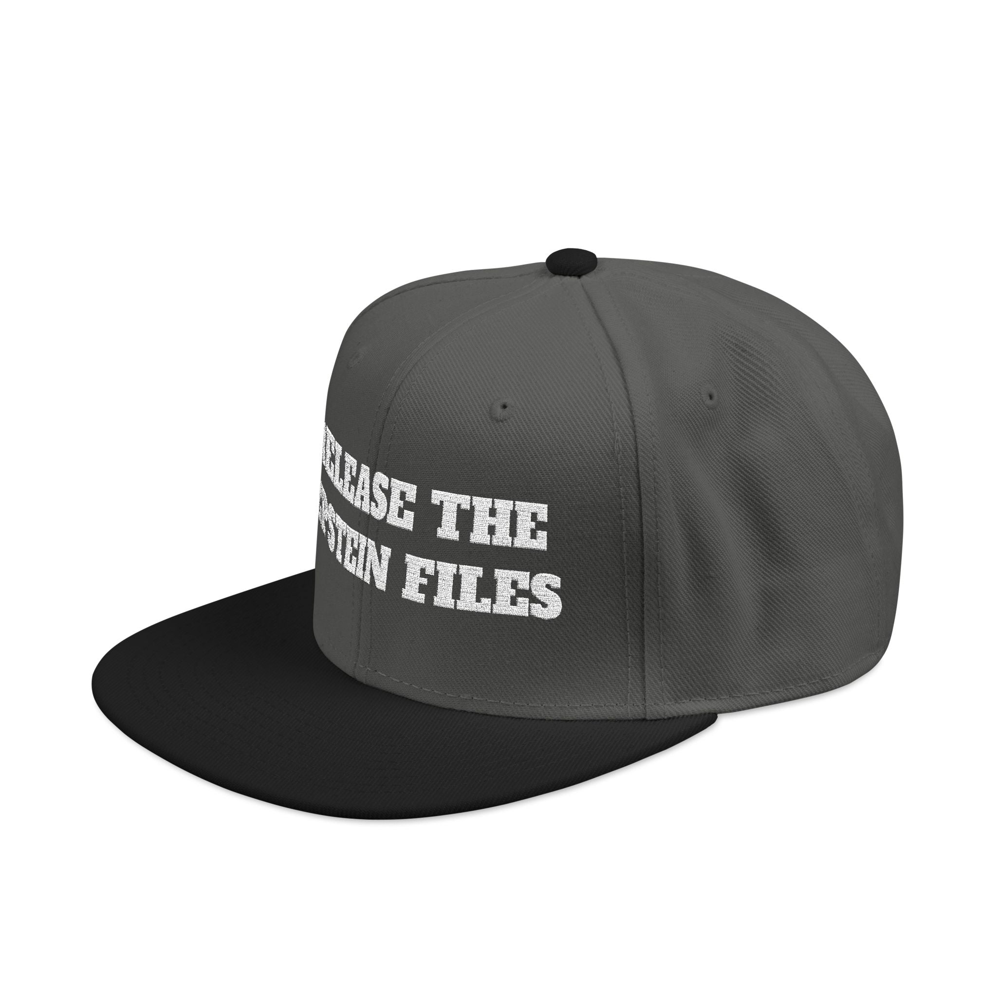 Release The Epstein Files Embroidered Snapback - Subtle Anti Trump Protest Hat
