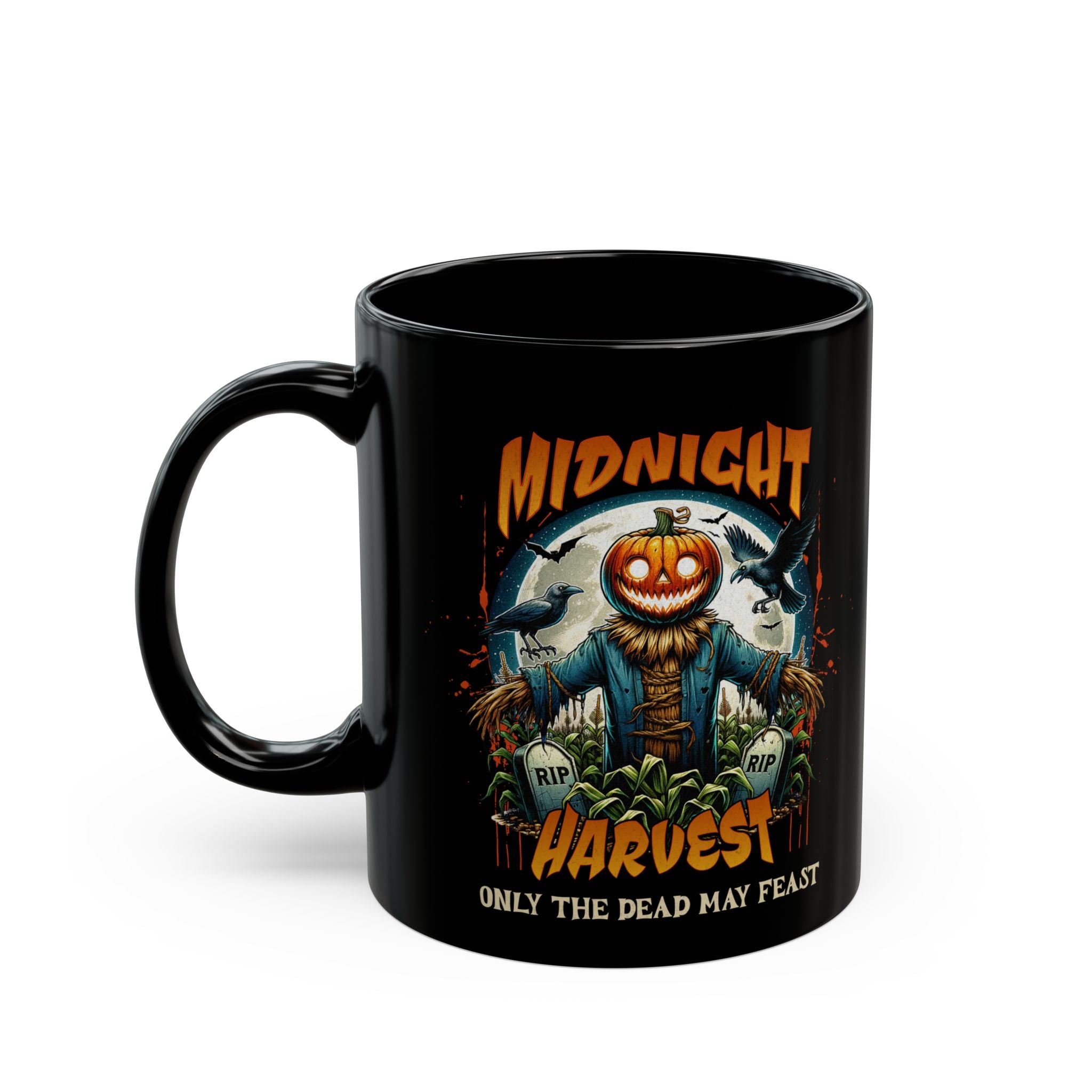 Scarecrow Horror Shirt - Spooky Jack O Lantern - Halloween Mug - Gothic Halloween Mug