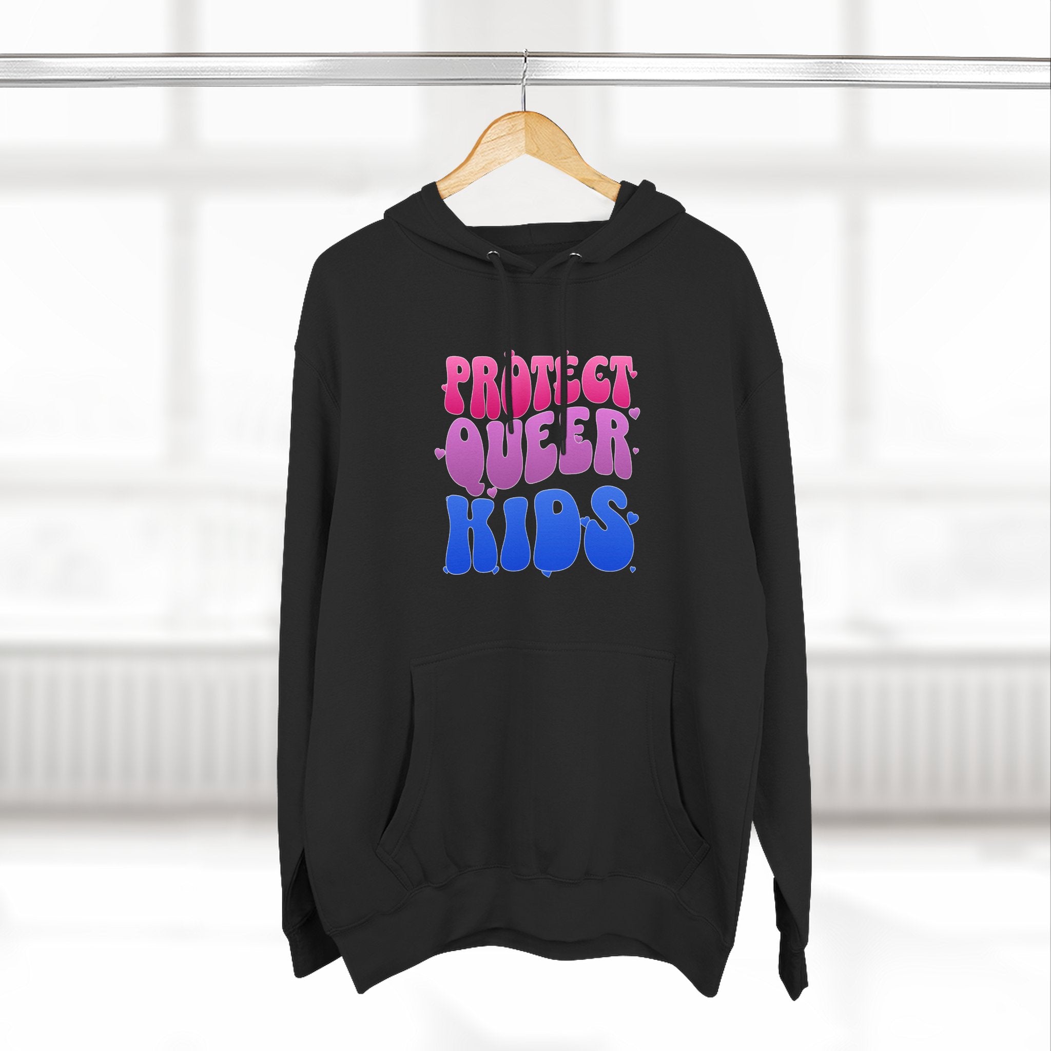 Protect Queer Kids Hoodie - LGBTQ Pride Sweater - Trans Pride Hoodie - Queer Gifts