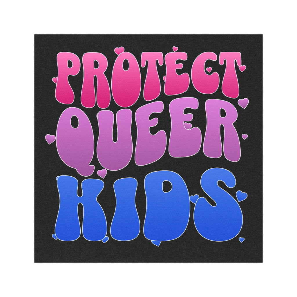 Protect Queer Kids Car Magnets |Political Car Magnet |  LGBTQ+ Pride Gifts for Allies | Anti Trump Car Magnet | Activist Gift