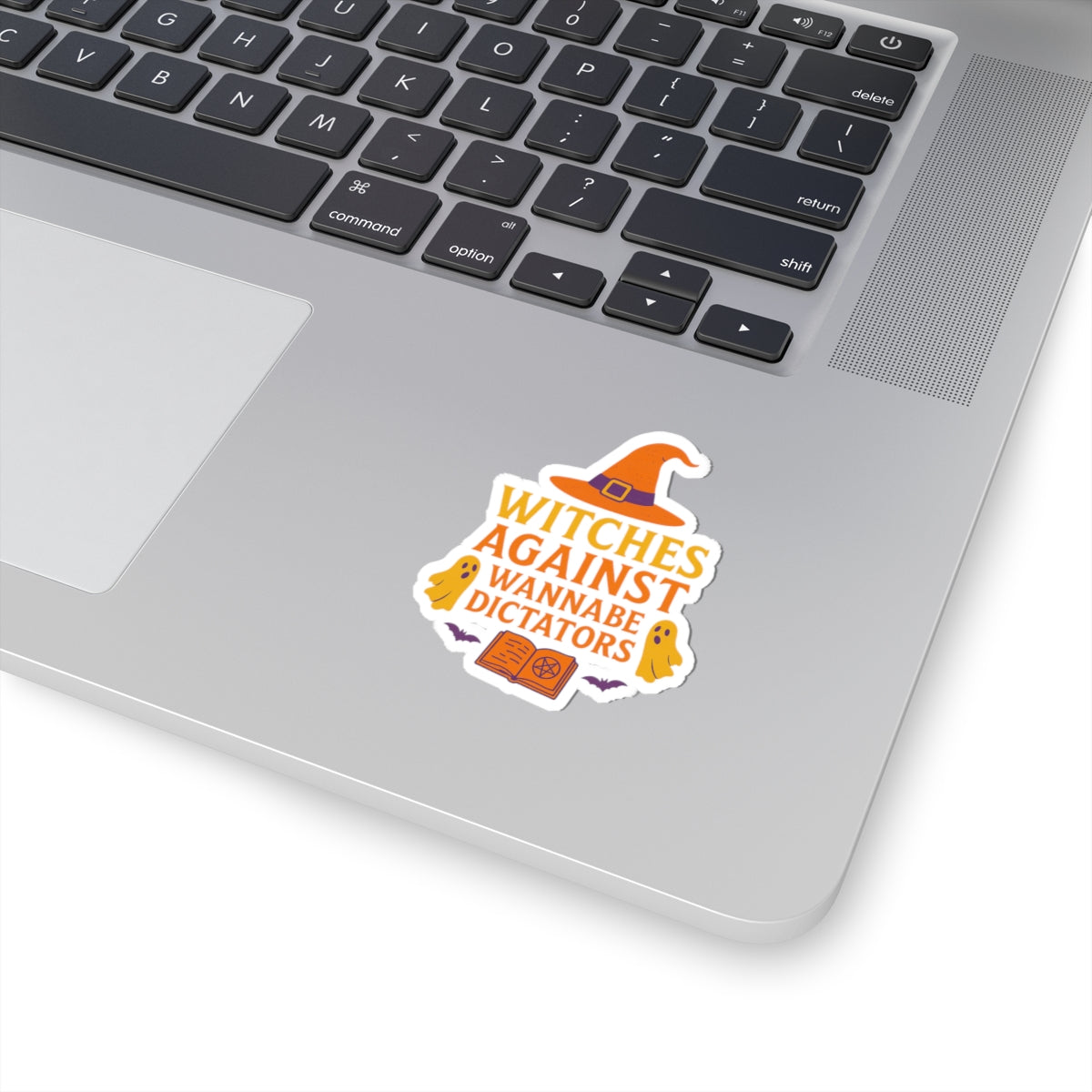 Political Halloween Stickers - Witches Against Wannabe Dictators - Feminist Sticker - Anti Trump Stickers - Protest Sticker