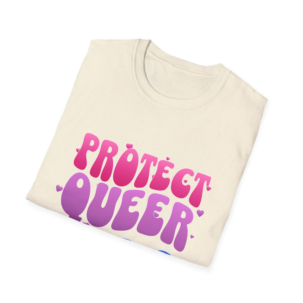 Protect Queer Kids Shirt - LGBTQ Shirt - Non Binary Pride - Trans Ally Tee - Activist Gift