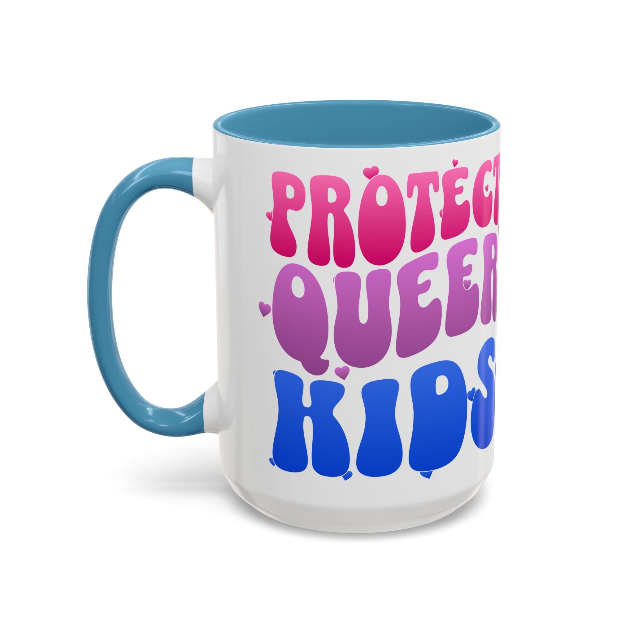 Protect Queer Kids Mug - Trans Ally - Social Justice Mug - LGBTQ Pride Merch - Activist Gift - Queer Pride