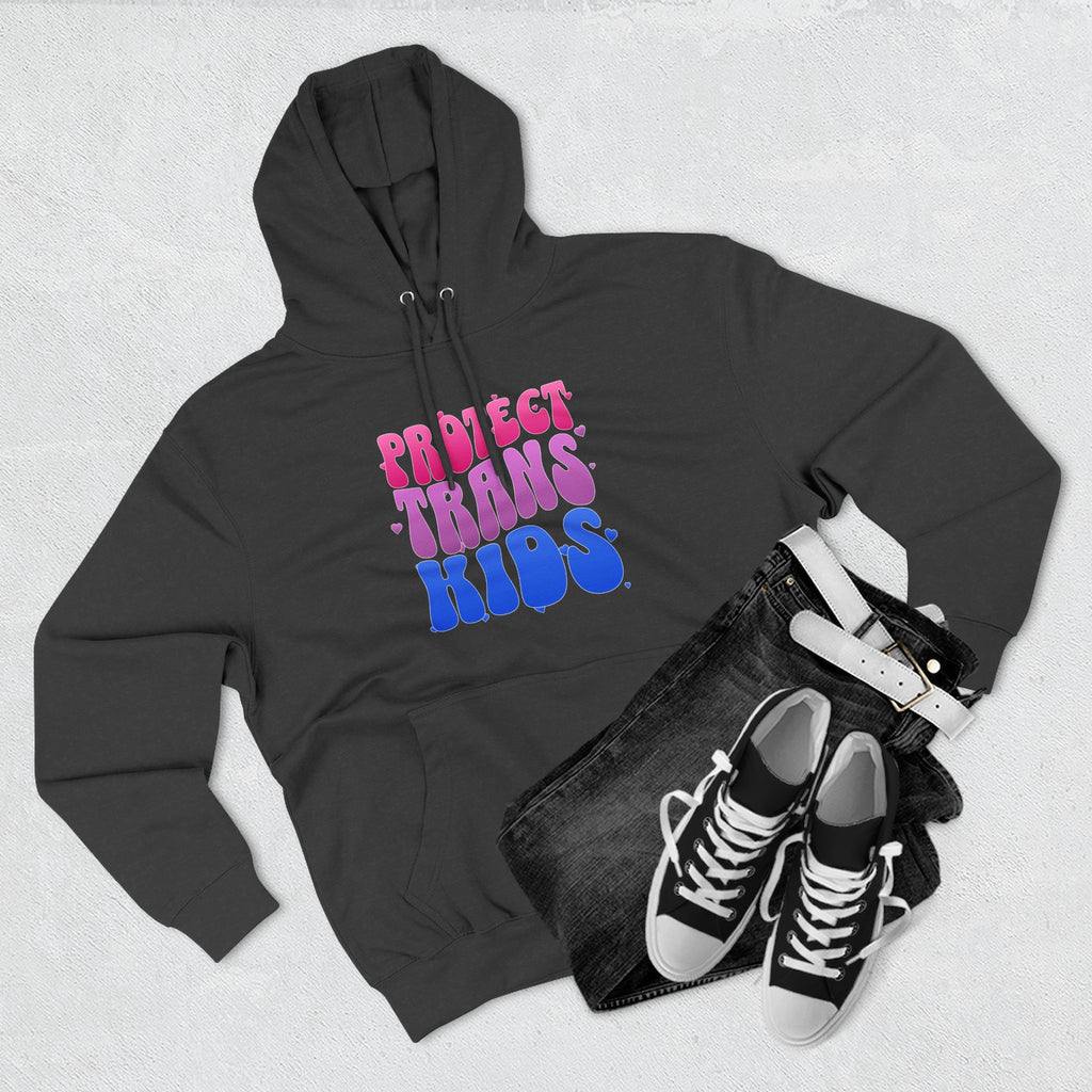 Protect Trans Kids  Hoodie -  LGBTQ+ Apparel - Social Justice Hoodie - Transgender Pride - Pride Festival Merch